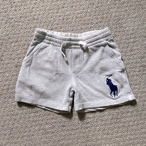 Boys Polo Ralph Lauren 100% Cotton Drawstring Shorts with Large Polo Logo